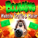 Booming Website Traffic Square Banner